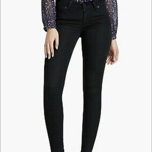 Black Lucky jean leggings